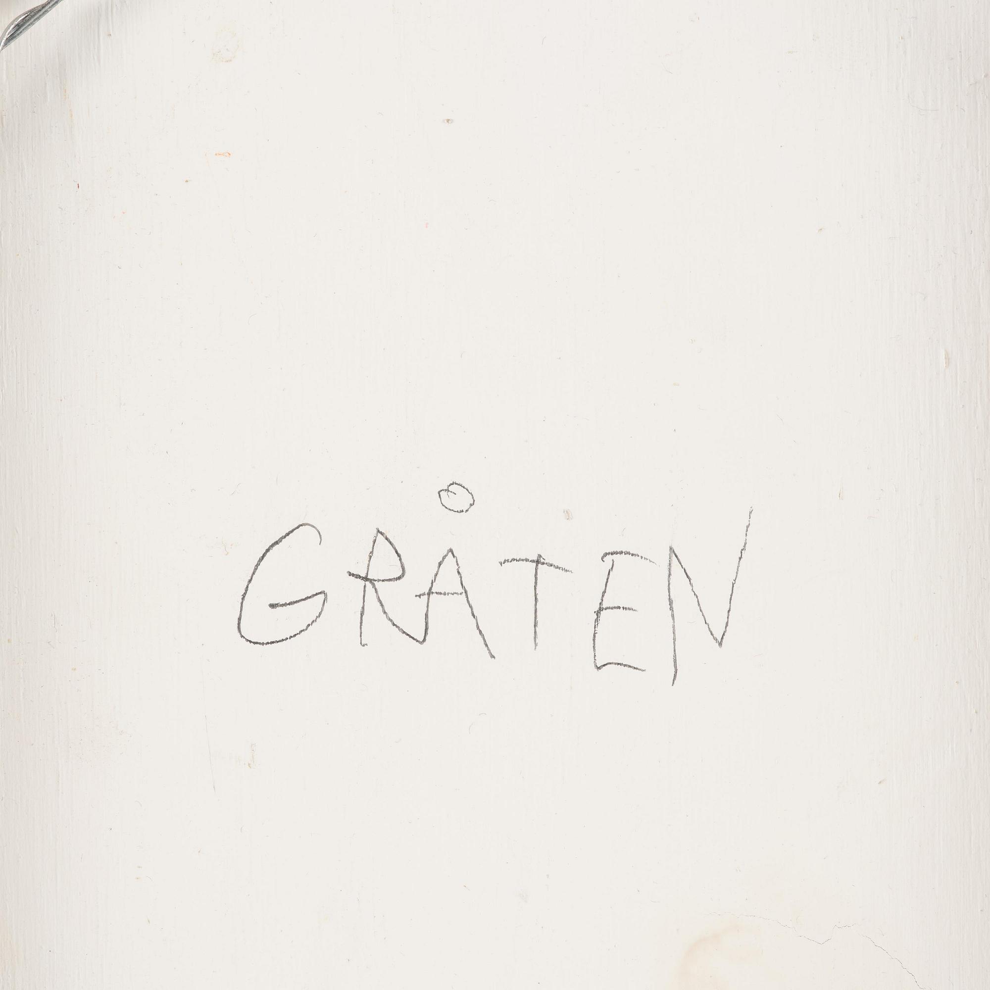 Gittan Jönsson, "Gråten".