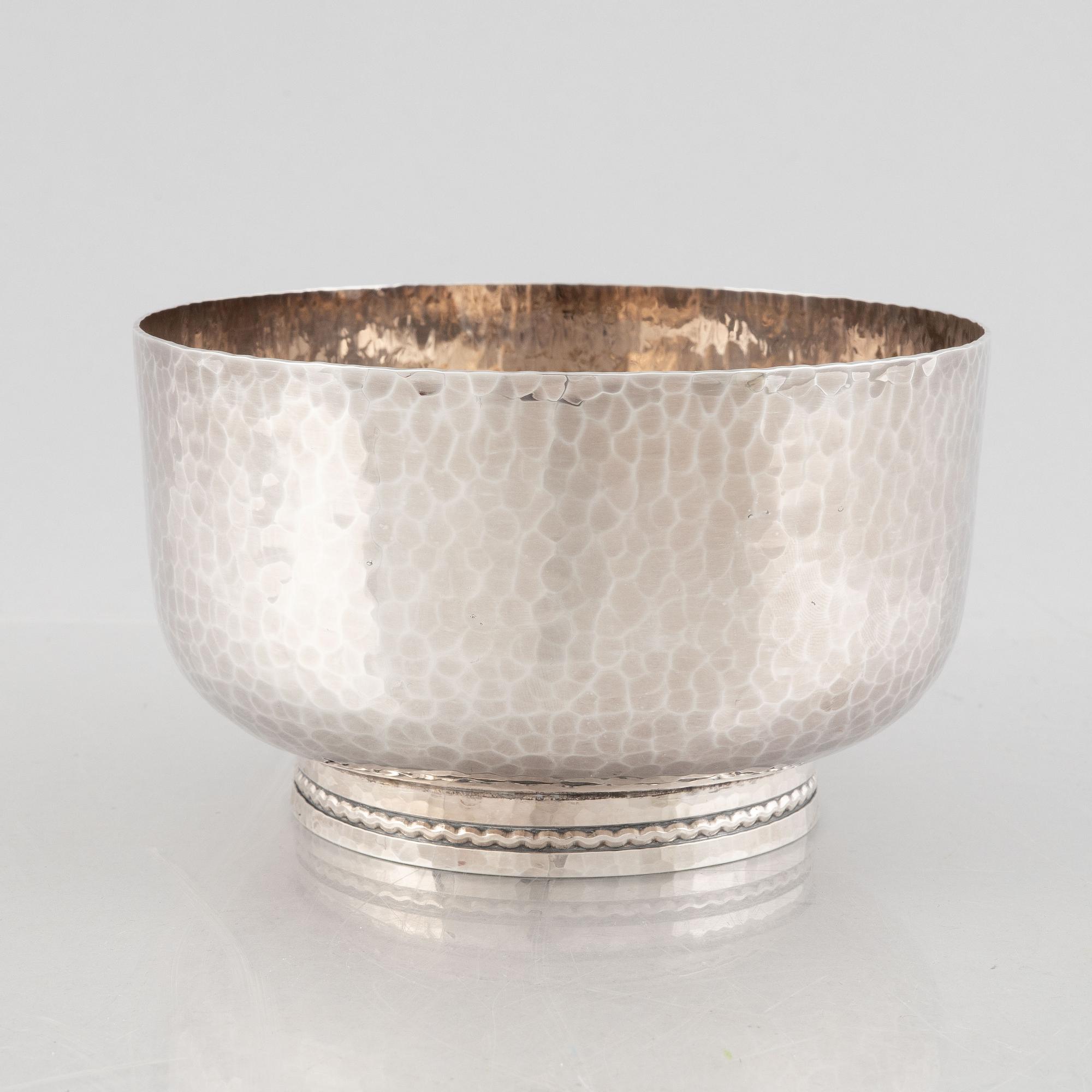 Bowl, silver, "Sofiero", GAB, Eskilstuna 2002.