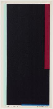 Olle Baertling, silkscreen in colours, 1951-68, signerad 3/300.