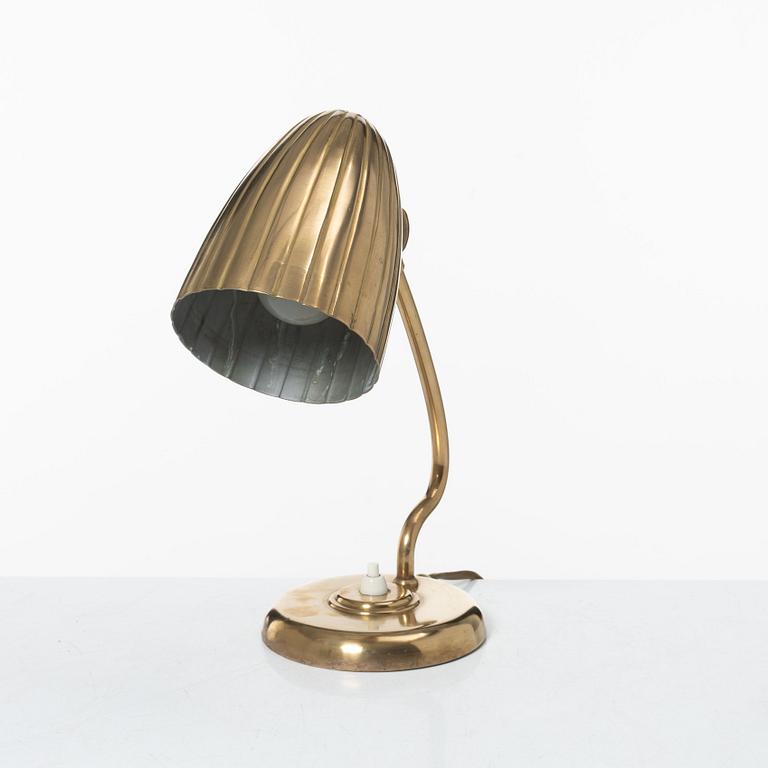 Harald Notini, bordslampa, modell "15470", Arvid Böhlmarks Lampfabrik, Stockholm, 1940-tal.