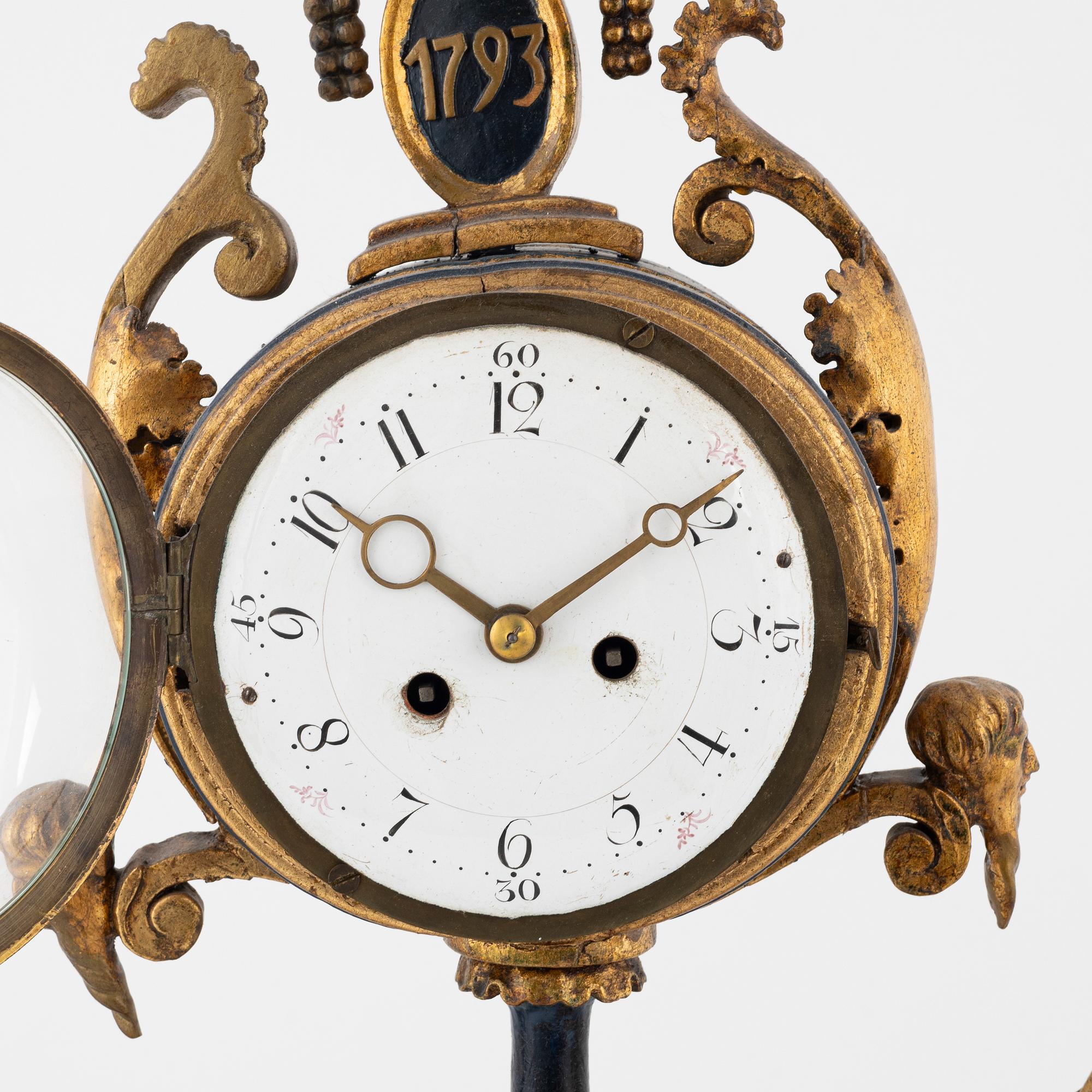 Bordspendyl, omkring 1800.