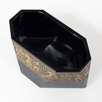 Moser, skål, glas, "Fipop"-serien, Karlsbad, Tjeckoslovakien, 1910/20-tal.