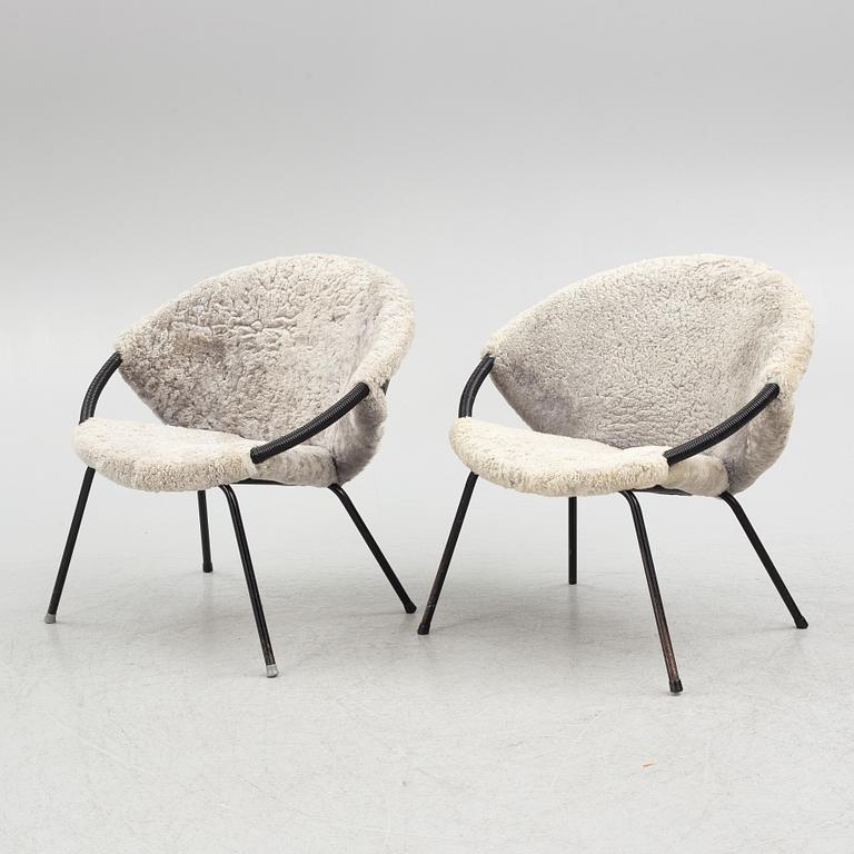 Armchairs, a pair, second half of the 20th Century.