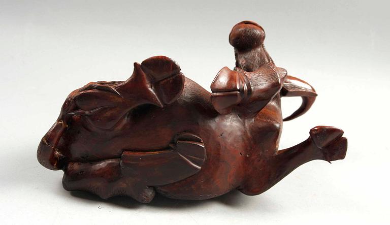 FIGURIN, trä, Kina, 1900-tal.