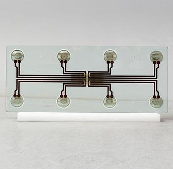 A 21st century 'Lastra 8' ceiling light by Antonio Citterio, Flos, Italy.