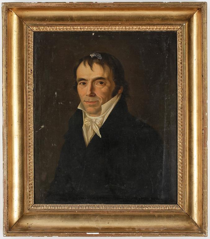 OKÄND KONSTNÄR, olja på duk, 1800-talets mitt.