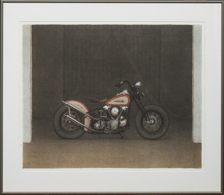 JOHN-E FRANZÉN, färglitografi, signerad och numerad 3/250, daterad 1996.