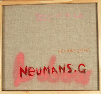 Bobo Wallmansson, oil on canvas, signed verso.