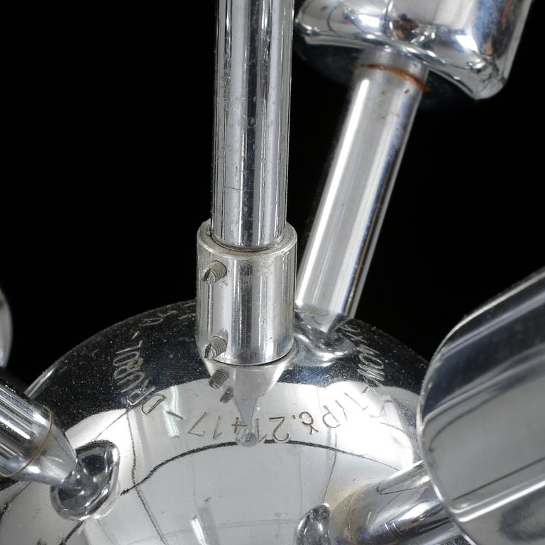 TAKLAMPA, 1960-tal. Höjd ca 73 cm.