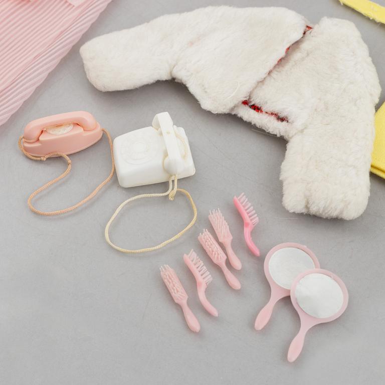 Barbie, Originalkläder och accessoarer, Mattel, 1960-tal.