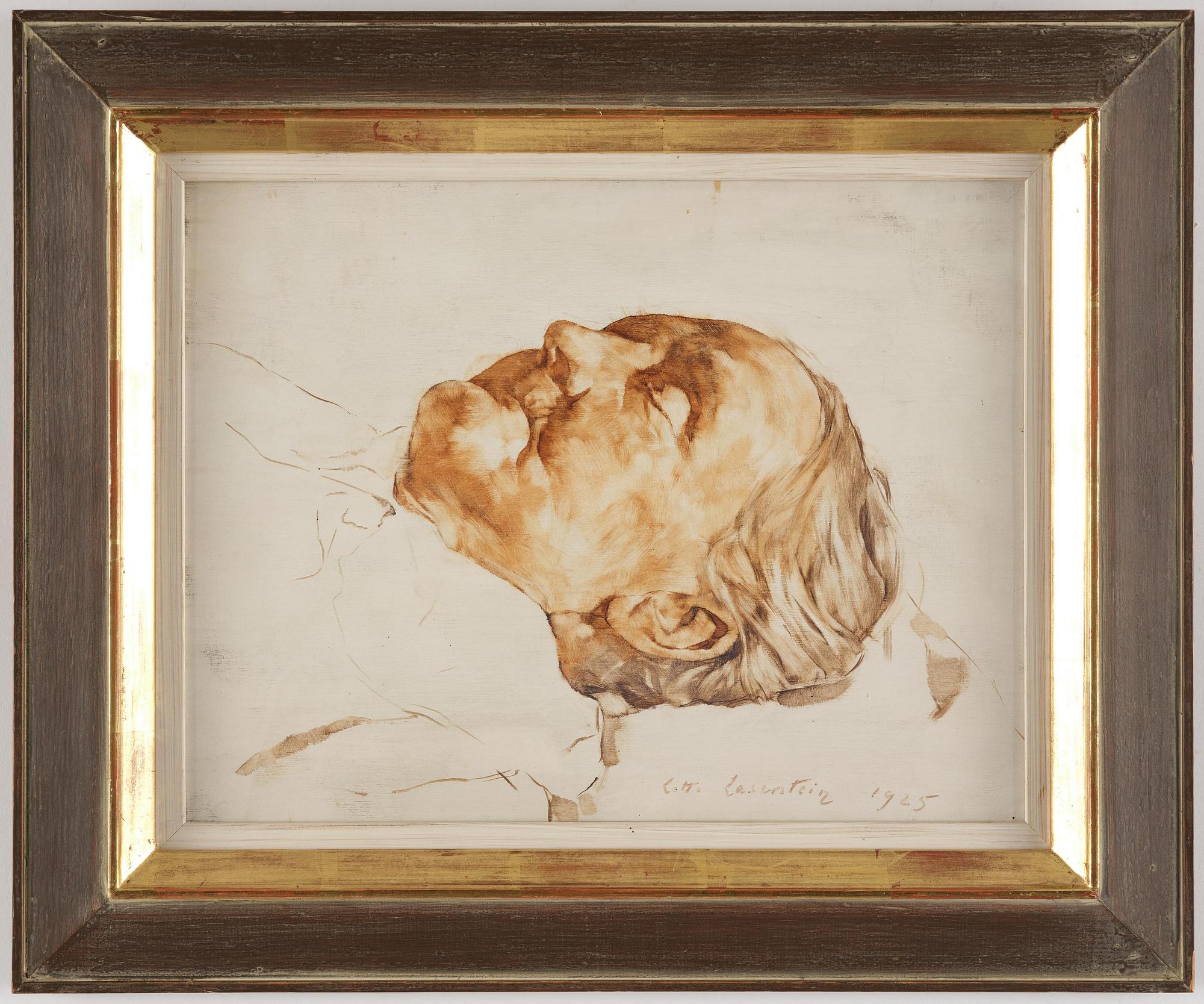 Lotte Laserstein, Auf dem Totenbett (Ida Birnbaum).