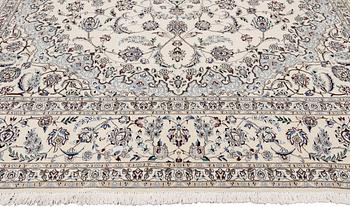 Matta, Nain, s.k. 9 LAA part silk, ca 437 x 307 cm.