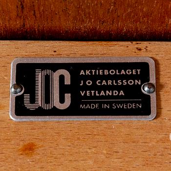 A Karl Erik Ekselius five piece teak suite, JOC, late 20th Century.