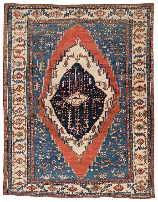A Bakshaish carpet, West Persia, c. 438 x 346 cm.