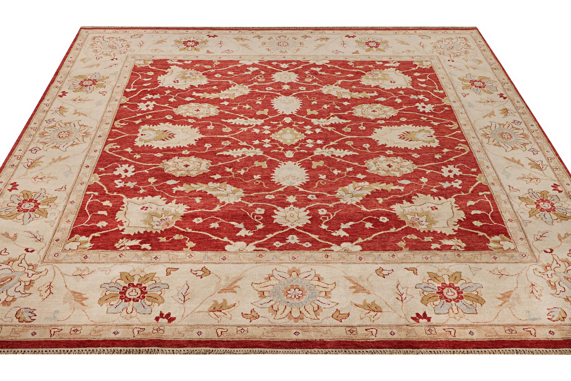 A Ziglar Soltani carpet, c. 300 x 300 cm.