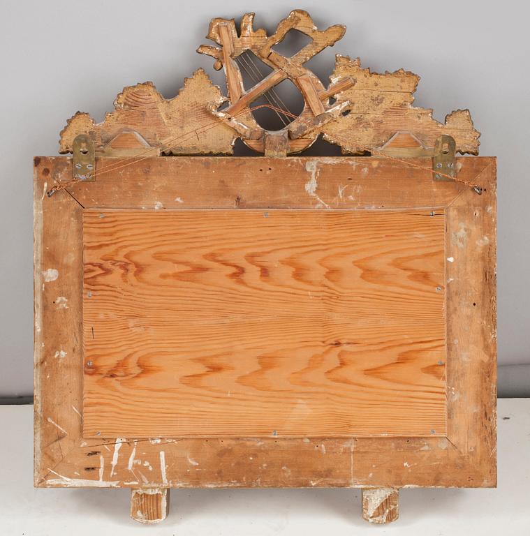 SPEGELLAMPETT, senempire, 1800-talets första hälft/mitt.