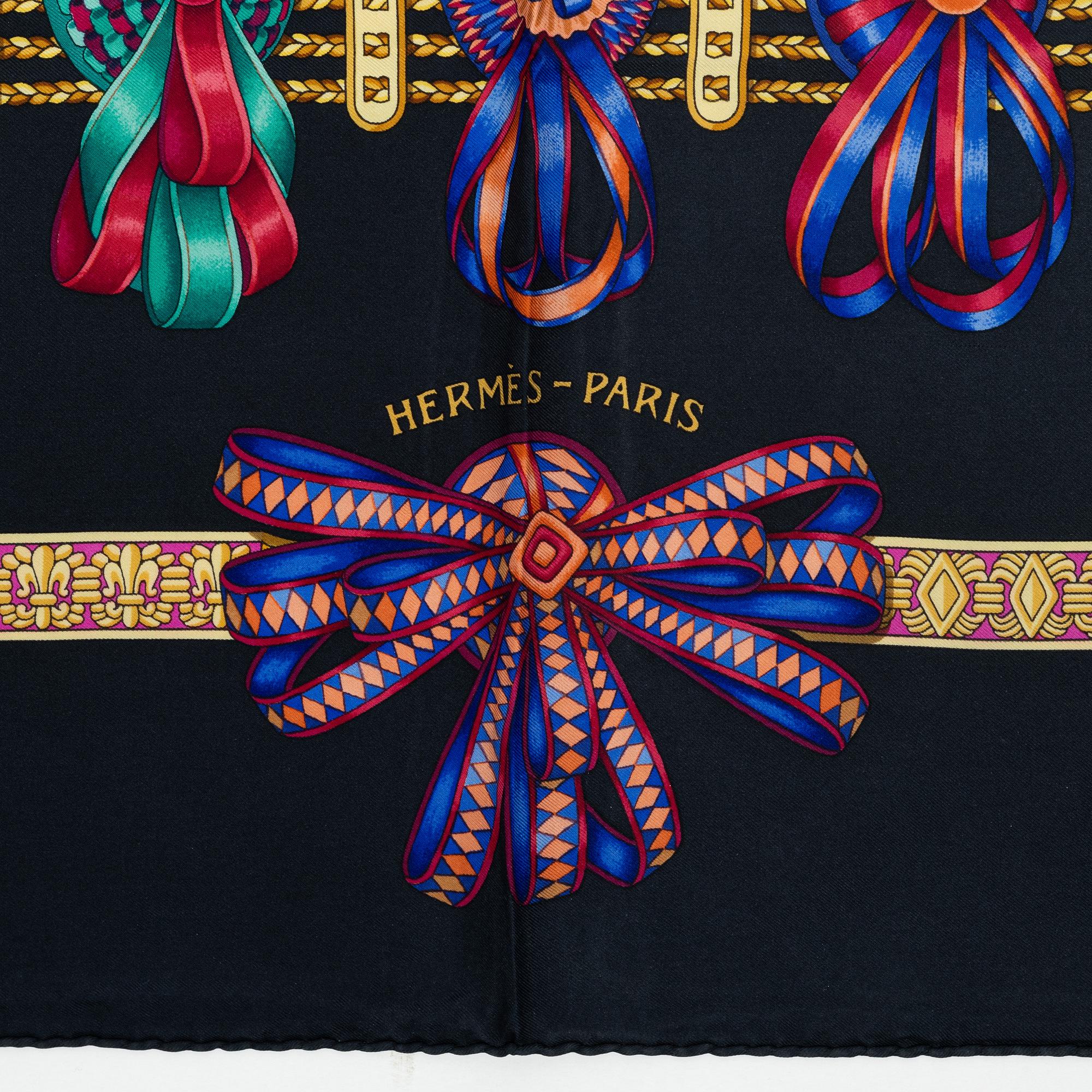 Hermès, scarf, "Les Rubans du Cheval".