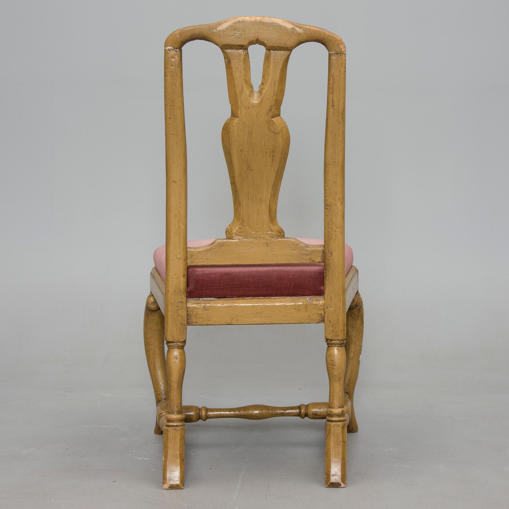 STOL, senbarock / rokoko, 1700-tal.