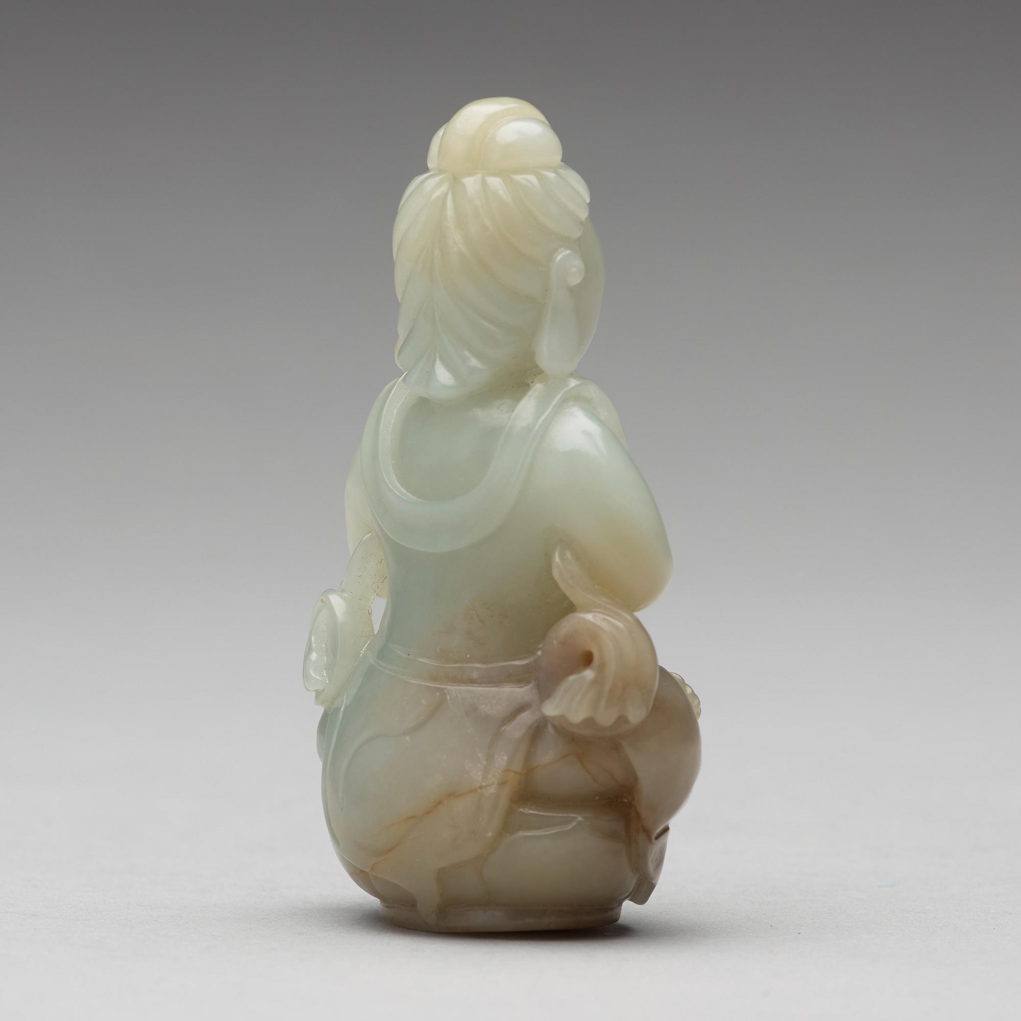 FIGURIN, nefrit. Kina, 1900-tal.