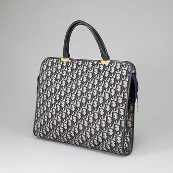 CHRISTIAN DIOR, a canvas bag.