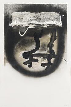 Antoni Tàpies, "Affiche avant lettre 217, FIAC".