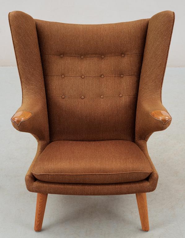 A Hans J Wegner 'Papa Bear' armchair, AP-stolen, Denmark 1950's.