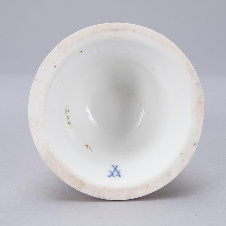 FIGURIN, porslin, Meissen, 1800-tal.