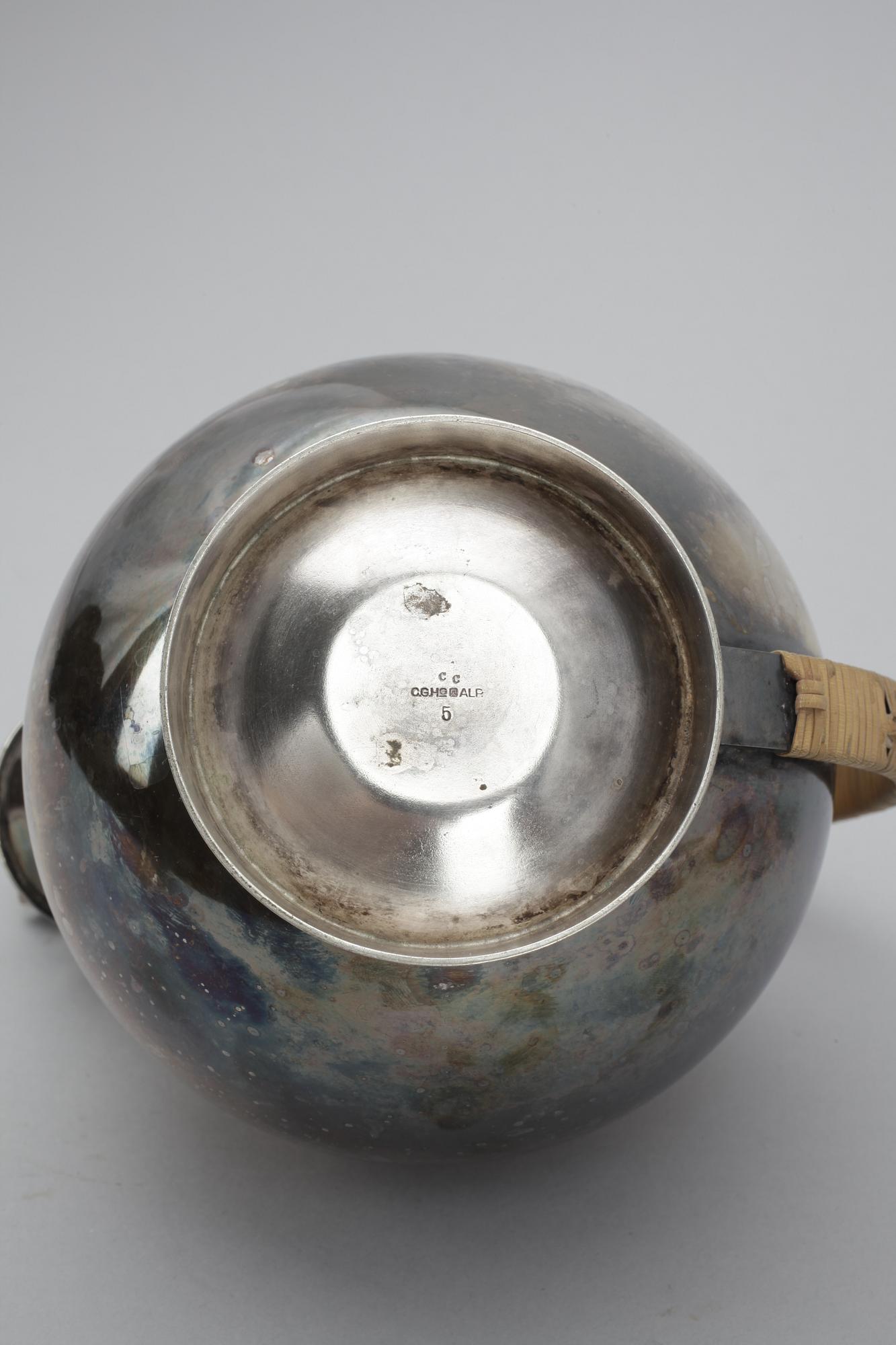 KANNA, nysilver, Sylvia Stave, CG Hallberg 1930-tal.