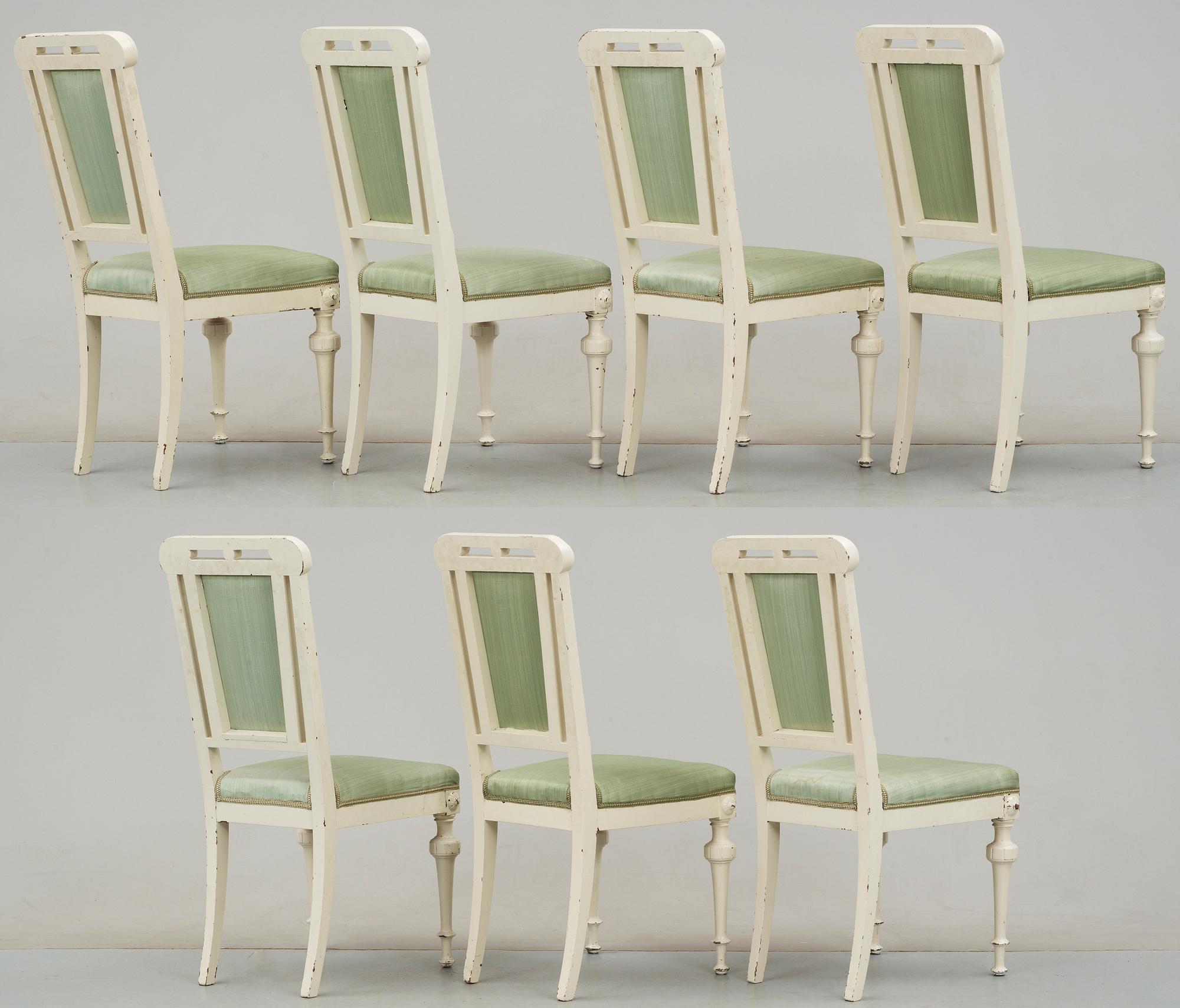 SALONGSGRUPP, 10 delar, nyrenässans, 1800-talets slut.