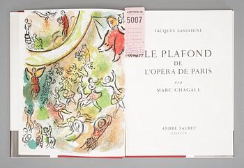 BOK, "Le plafond de l'Opéra de Paris par Marc Chagall", utgiven av André Sauret, 1965.