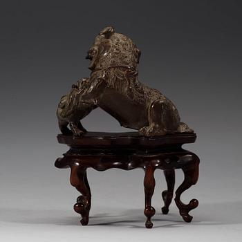 FOHUND, brons. Qingdynastin (1644-1912).