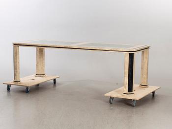 A probably Belgian 1970/80's dining table.