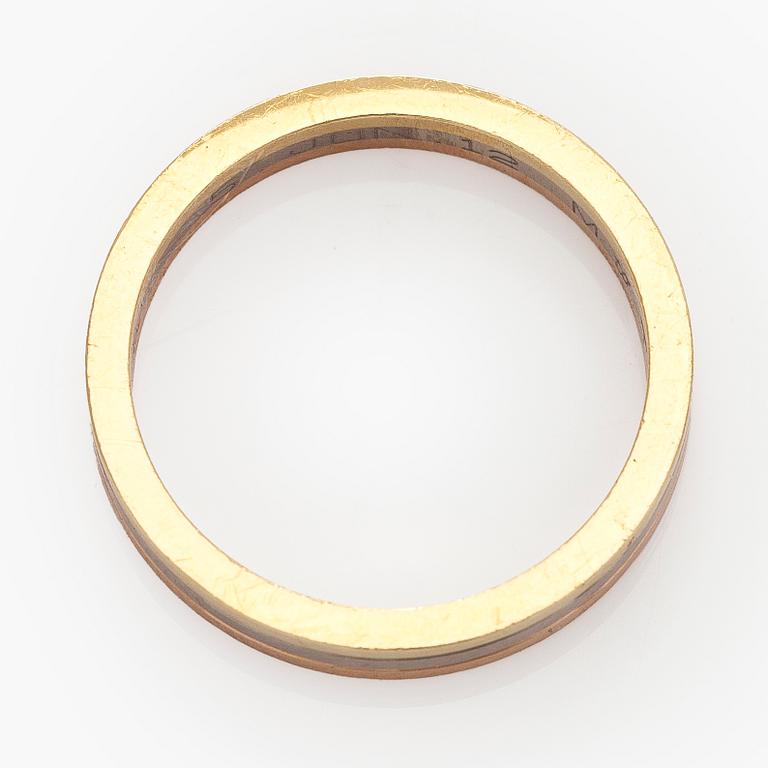 Cartier, ring, "Vendôme Louis Cartier", 18K trefärgsguld.