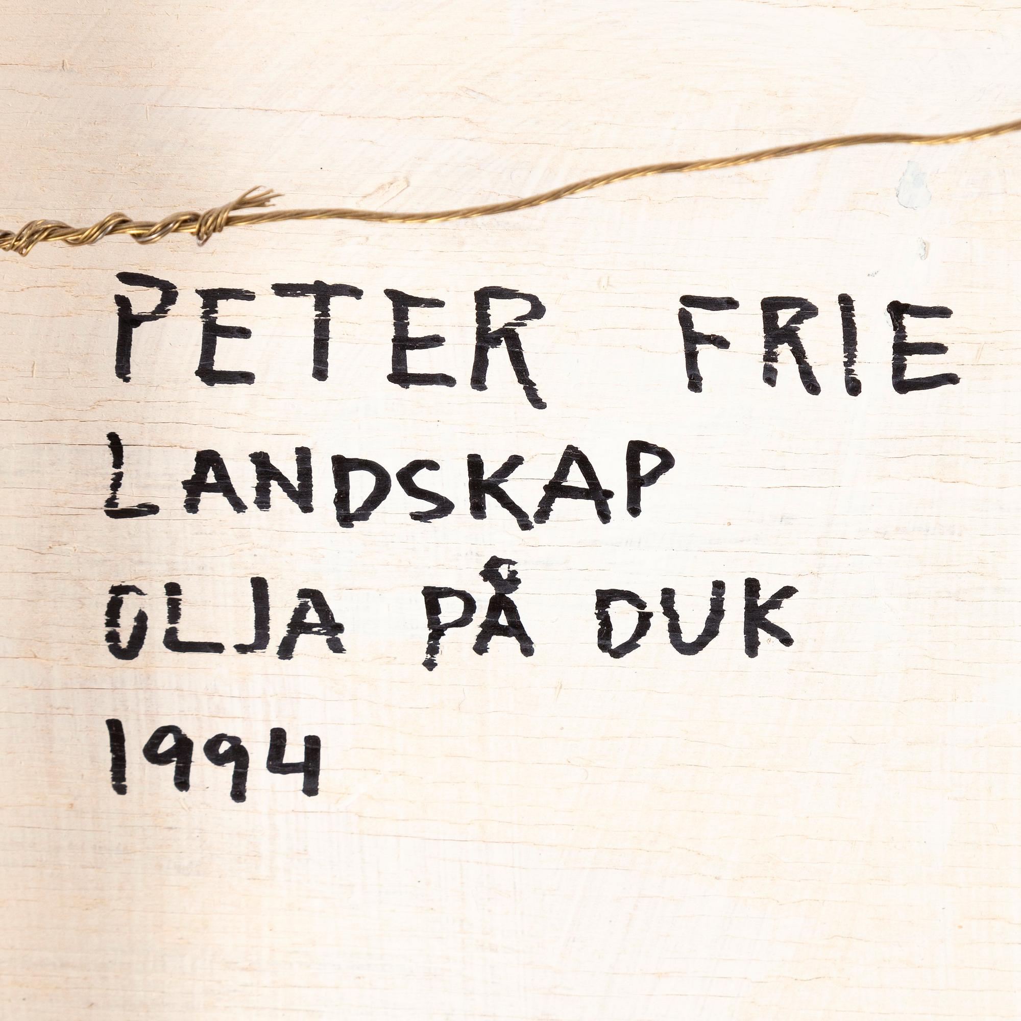 Peter Frie, "Landskap".