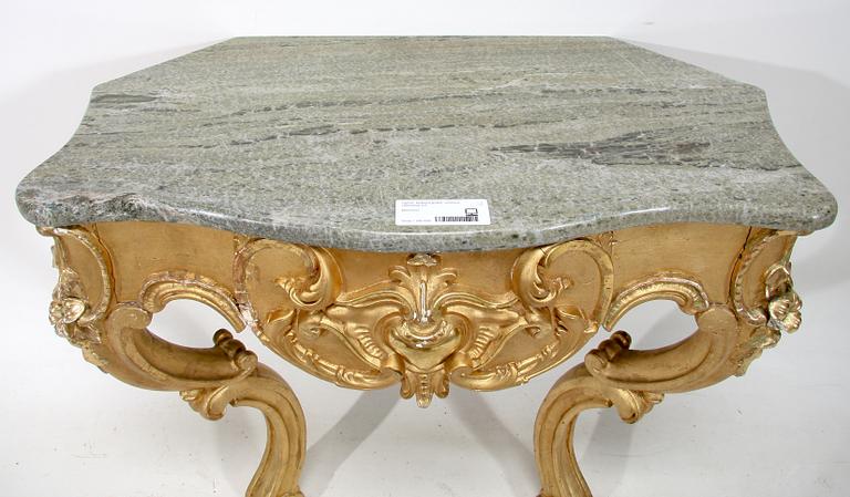 KONSOLBORD, rokokostil, 1800-talets slut.