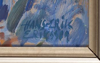 Hans-Erik Eriksson, oil on panel, signed.