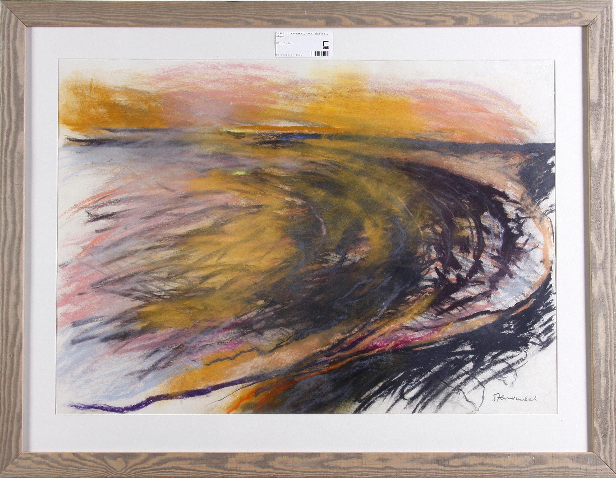 STENVINKEL, JAN, pastell, sign.
