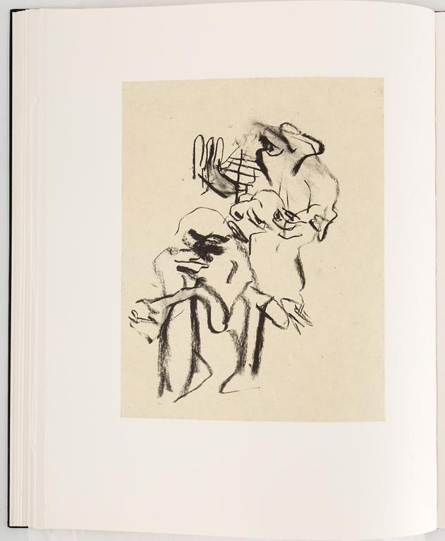 WILLEM DE KOONING, Poems by Frank O'Hara with litographs by Willem De Kooning, signerad och numrerad 174/550.