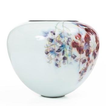 An emanel 'Shippo ware' vase, Ando Jubie studio mark, Japan, Meiji (1868-1912) or early Taishō (1912-1926).