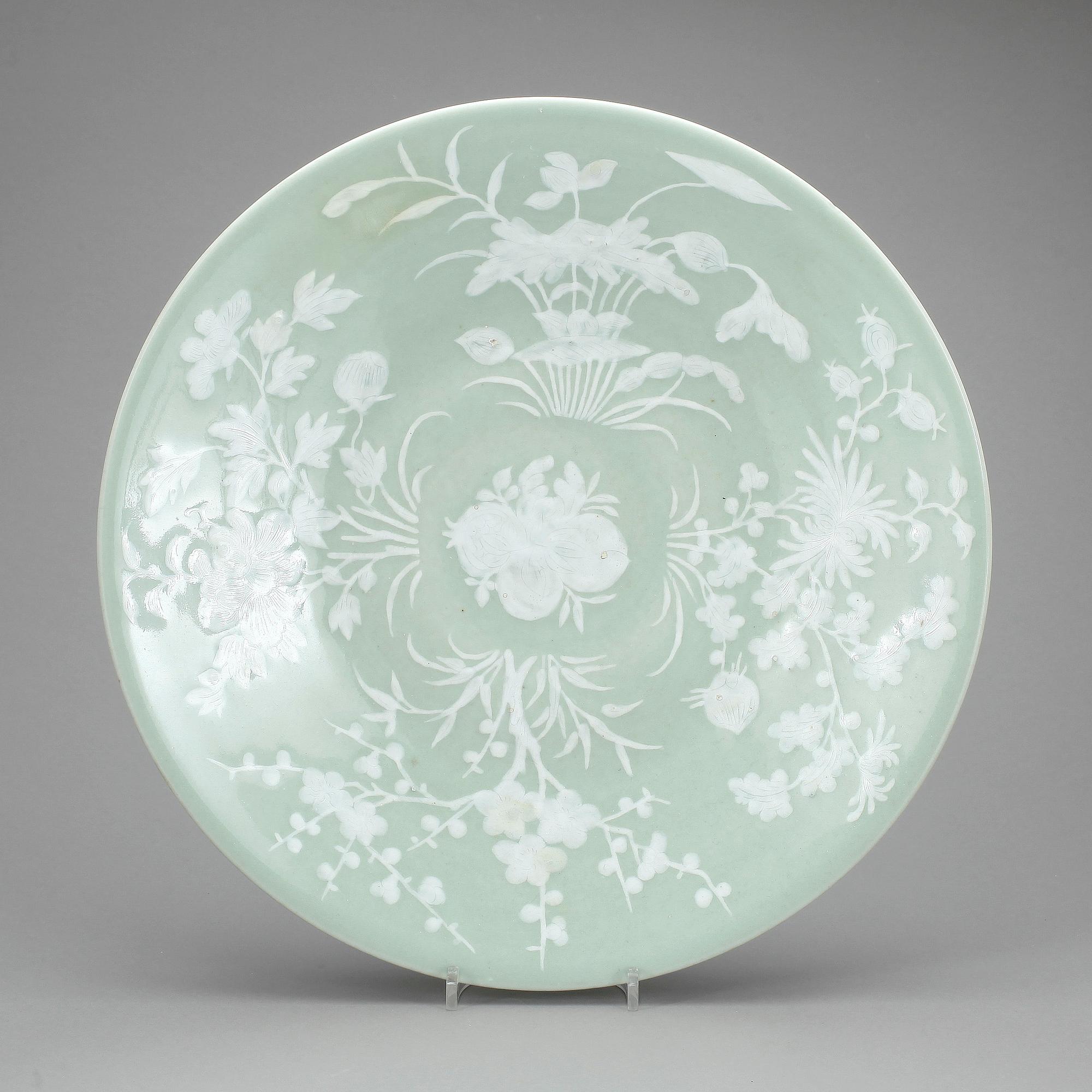 FAT, porslin, Kina. Celadon.