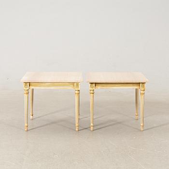 Side table, a pair, second half of the 20th century.