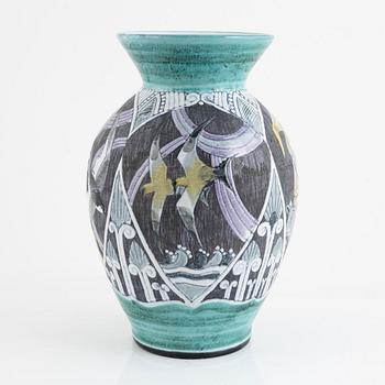 Marian Zawadzki, vase, Tilgmans Keramik, dated 1959.