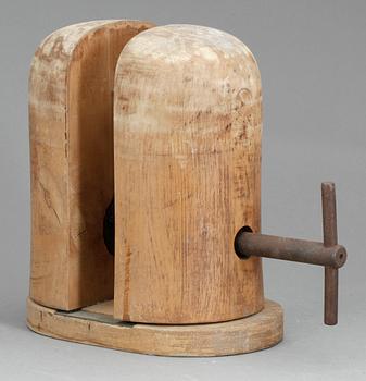 HATTSTOCK, trä, 1900-talets första hälft.