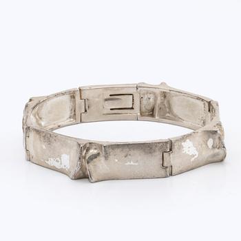 LAPPONIA bracelet silver "Ceres" design Björn Weckström Finland 1979.