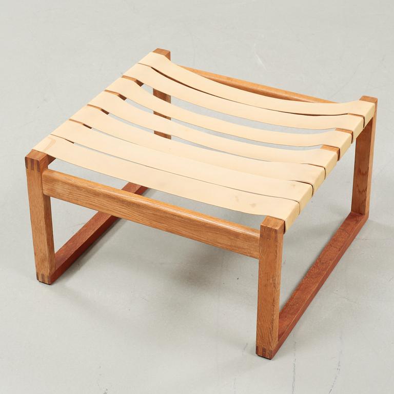 A 1960s stool, model 2248, designed by Børge Mogensen for Fredericia Stolefabrik.