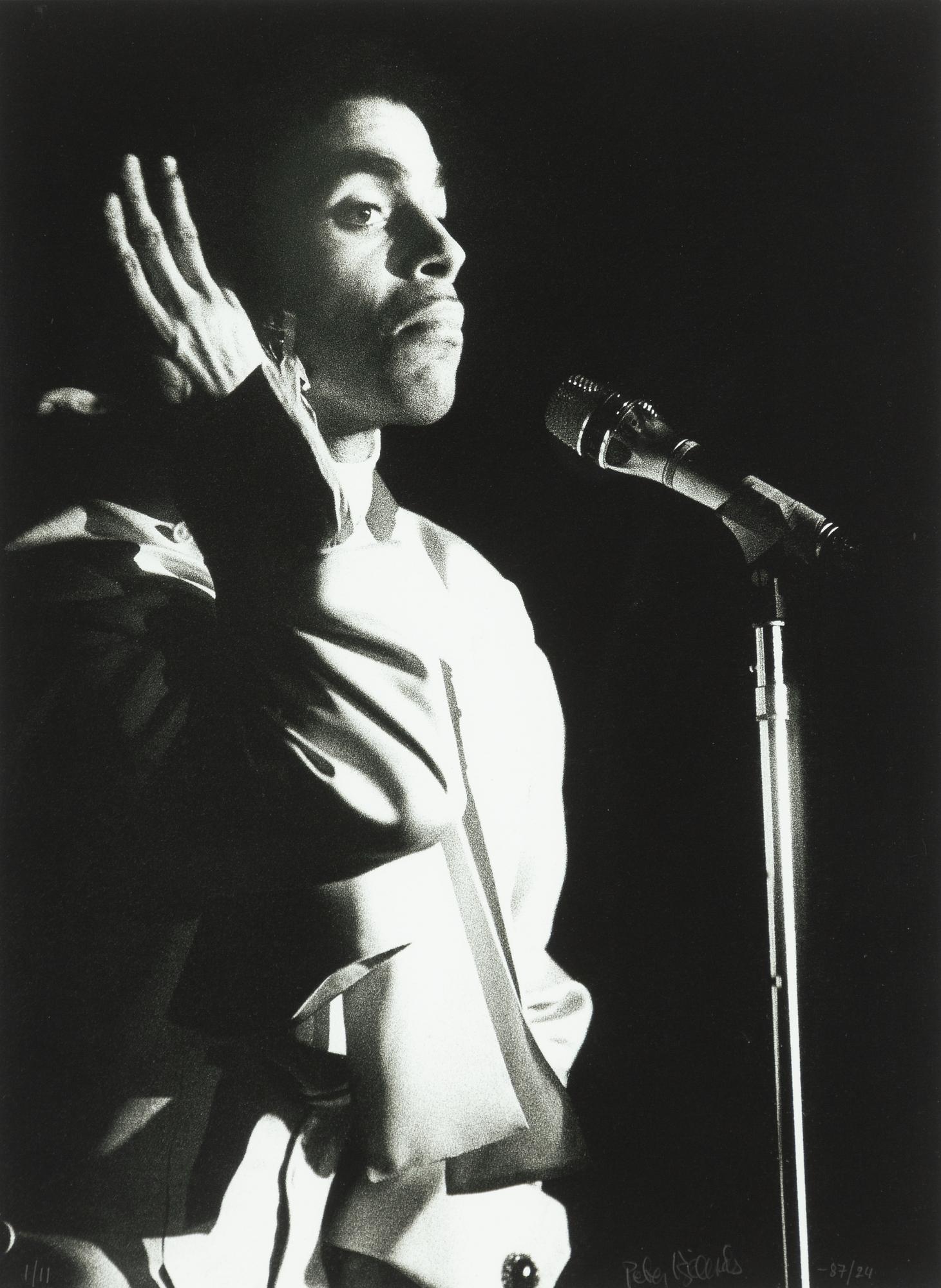 Peter Kjellerås, "Prince, Isstadion, Stockholm", 1987.