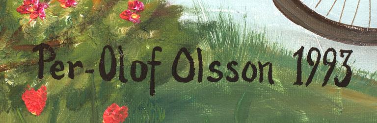PER OLOF OLSSON, olja på duk, signerad och daterad 1993.