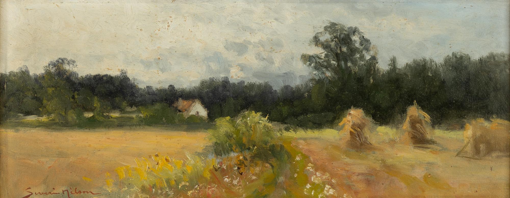 Severin Nilson, Summer Landscape.