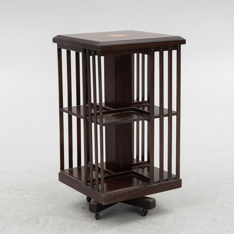 A revolving bookcase, England, 20th Century.