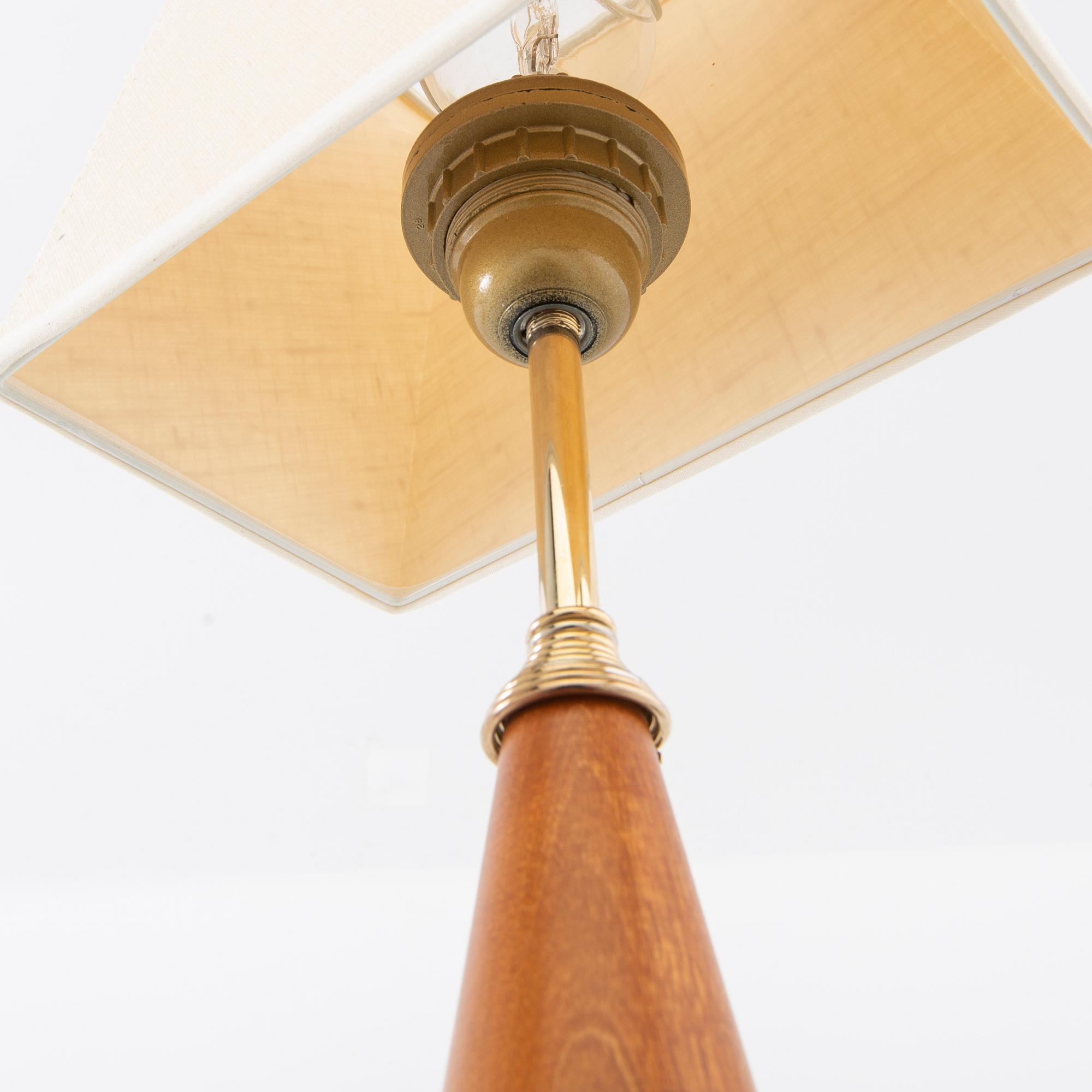 Table lamps a pair 1980s/90s.